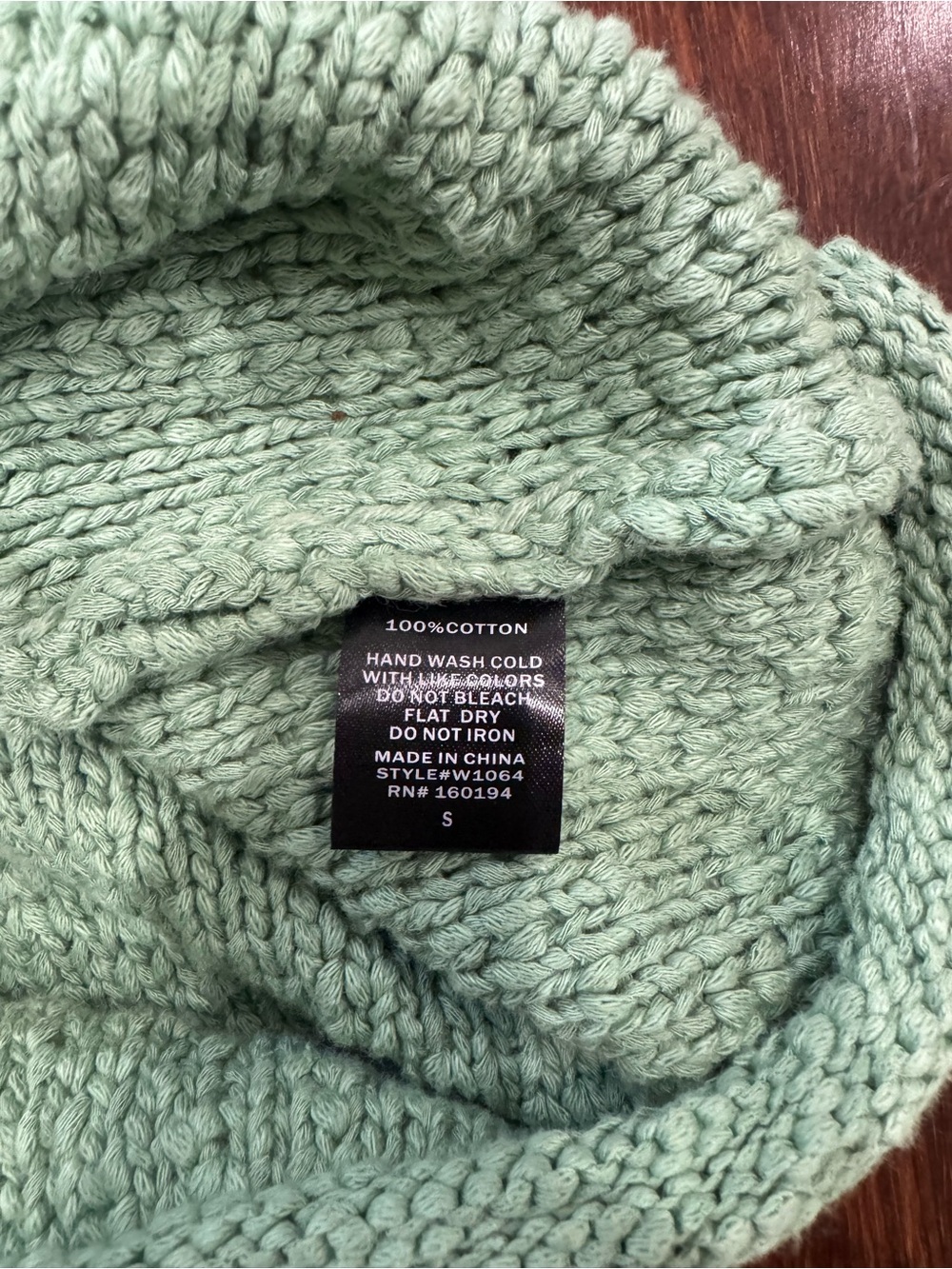 Sage Cotton Knit Cowl Neck Sweater Tank Top Small Sleeveless By Together - Picture 11 of 14